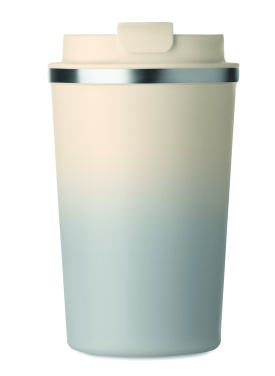 Logotrade reklaminės dovanos nuotrauka: Dvigubos sienelės stiklinė 350 ml