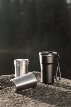Logotrade reklaminiai produktai nuotrauka: VINGA Parks RCS SS puodeliai, 4 vnt., 250 ml