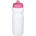 Baseline® Plus 650 ml sporta pudele, Balts/rozā
