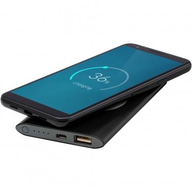 Logotrade biznesa dāvanas foto: Juice 4000mAh bezvadu barošanas banka 