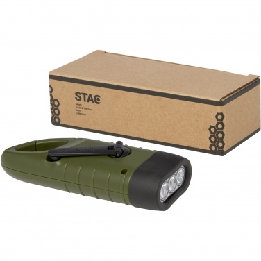 Logotrade Ideja dāvanas foto: Helios pārstrādāta plastmasas saules dinamo lukturītis ar karabīni