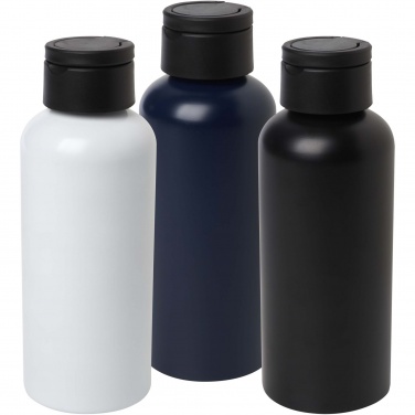 Logotrade korporatīvās dāvanas foto: Trinity 600 ml RCS sertificēta pārstrādāta alumīnija ūdens pudele ar RPET vāku