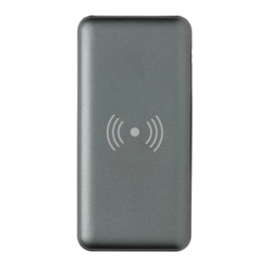 Logotrade ziemassvētku dāvanas foto: 10 000 mAh ātras uzlādes 10 W bezvadu barošanas banka ar PD