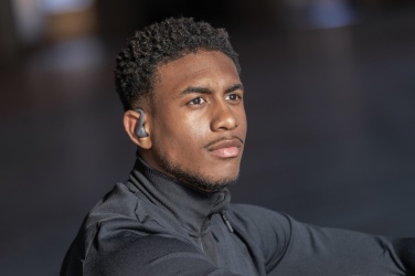 Logotrade logo dāvanas foto: Urban Vitamin Pacifica RCS plastmasas austiņas