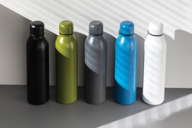 Logotrade biznesa dāvanas foto: RCS Pārstrādāta nerūsējošā tērauda vakuuma pudele 500ml