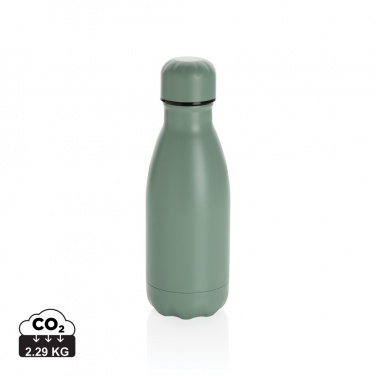 Logotrade ziemassvētku dāvanas foto: Vienkrāsaina nerūsējošā tērauda vakuuma pudele 260ml
