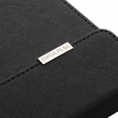 Logotrade korporatīvās dāvanas foto: Swiss Peak luksusa A5 piezīmju grāmatiņas un pildspalvu komplekts