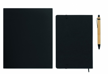 Logotrade biznesa dāvanas foto: A5 RPET piezīmjdatoru komplekts