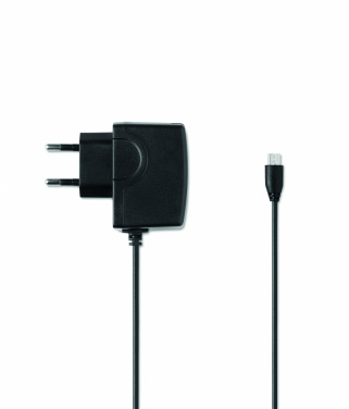 Logotrade Ideja dāvanas foto: LED pulkstenis/5W bezvadu lādētājs