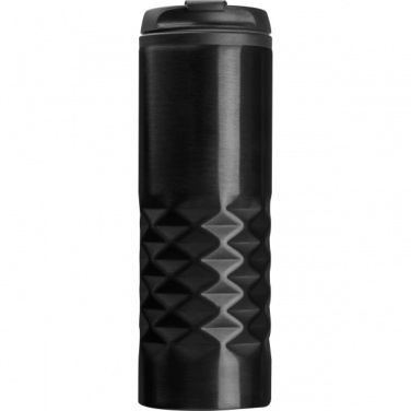 Logotrade logo dāvanas foto: Termiskā nerūsējošā tērauda krūze SANTANDER 500 ml
