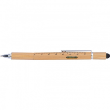 Logotrade logo dāvanas foto: 6in1 daudzfunkcionāla pildspalva COIMBRA