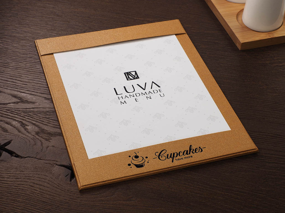 Logotrade ziemassvētku dāvanas foto: Ēdienkartes paliktnis 1024280