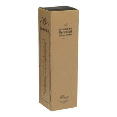 Logotrade Ideja dāvanas foto: AquaSport GRS pārstrādāta ūdens pudele 1000 ml