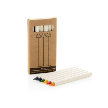 Logotrade dāvanas foto: Micki GRS infinity 6gab krāsojamo zīmuļu komplekts