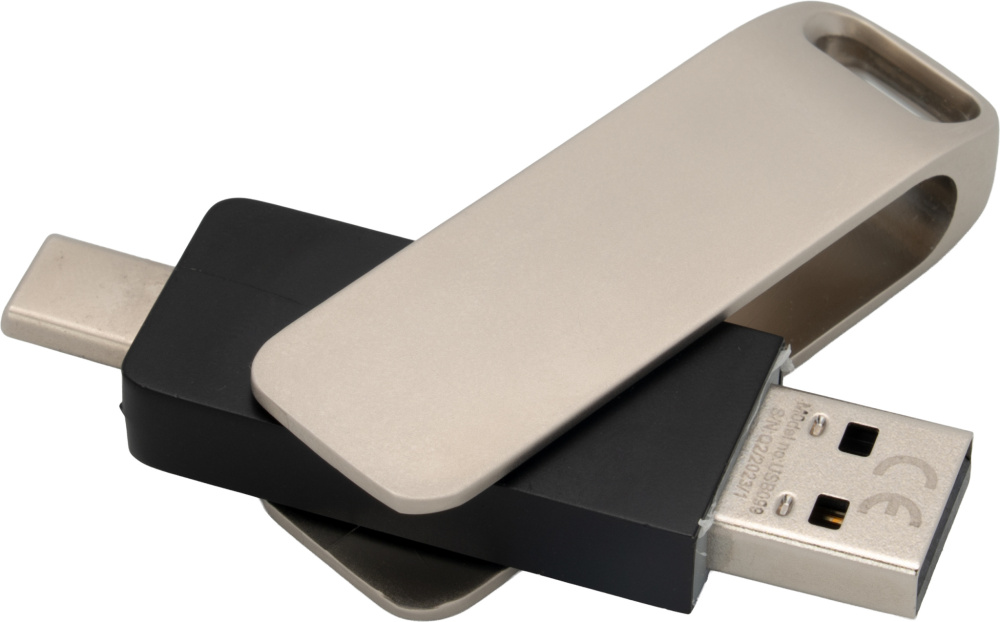 Logotrade logo dāvanas foto: Metāla USB zibatmiņa