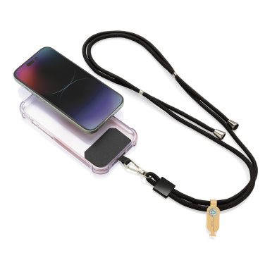 Logotrade biznesa dāvanas foto: CarryLoop RCS pārstrādāta PET regulējama telefona turētāja aukliņa