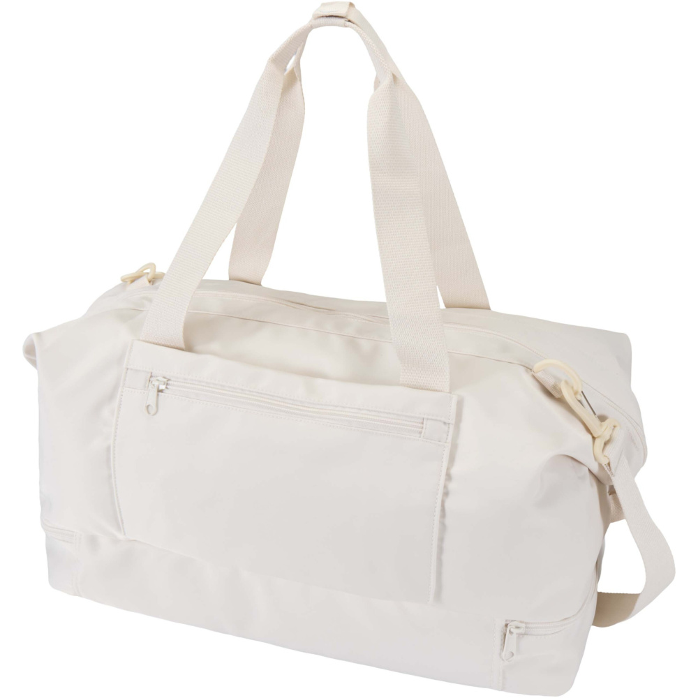 Logotrade logo dāvanas foto: Trip Aware™ pārstrādāta ceļojumu sporta soma, 42 l