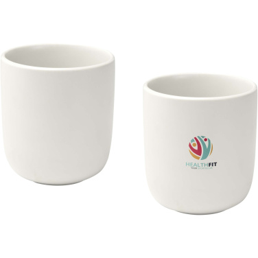 Logotrade ziemassvētku dāvanas foto: Vīriešu 200 ml keramikas krūzītes - 2 gab. komplekts