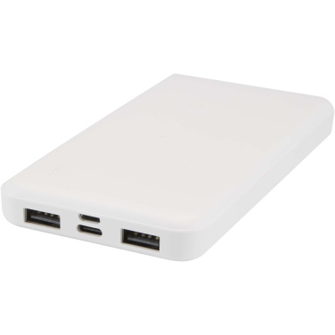Logotrade biznesa dāvanas foto: Intan 10.000 mAh 10W pārstrādājamas plastmasas pārnēsājamais akumulators