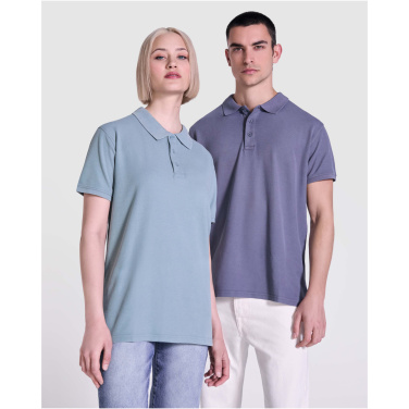 Logotrade logo dāvanas foto: Kobeina īsroku unisex polo krekls