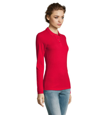 Logotrade logo dāvanas foto: PERFECT WOMEN LSL POLO 180