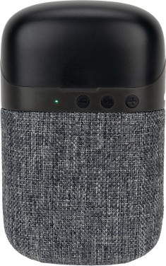 Logotrade korporatīvās dāvanas foto: Bluetooth skaļrunis HF01 ar iebūvētiem austiņām 2 vienā