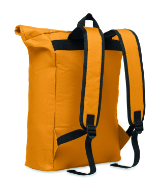 Logotrade korporatīvās dāvanas foto: 600D poliestera rolltop mugursoma