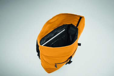 Logotrade dāvanas foto: 600D poliestera rolltop mugursoma
