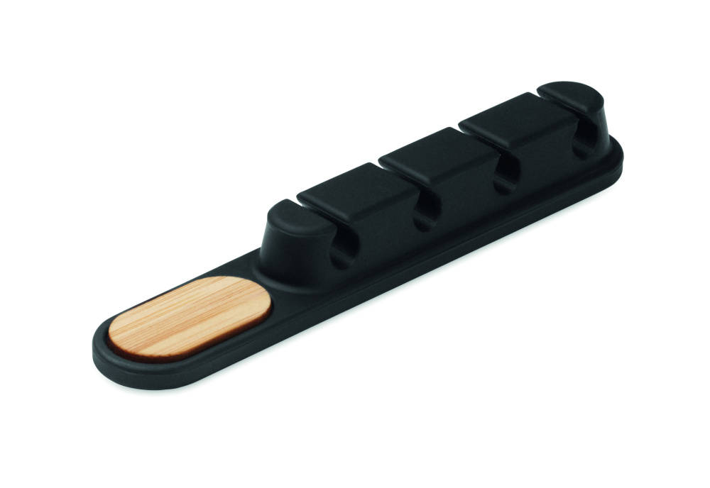 Logotrade Ideja dāvanas foto: Silikona kabeļu organizators