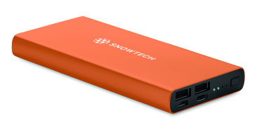 Logotrade ziemassvētku dāvanas foto: 10000 mAh jaudas banka