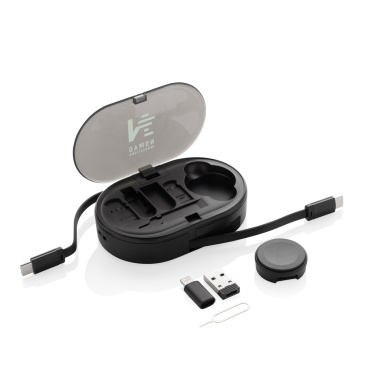 Logotrade dāvanas foto: Chargevix RCS rplastic daudzfunkcionāls 60W uzlādes komplekts