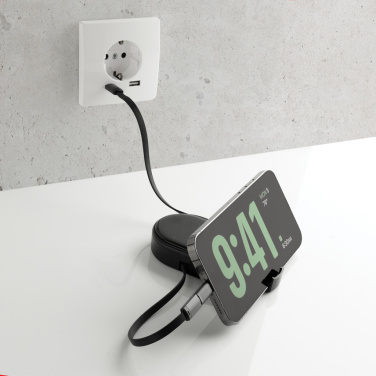 Logotrade ziemassvētku dāvanas foto: Chargevix RCS rplastic daudzfunkcionāls 60W uzlādes komplekts