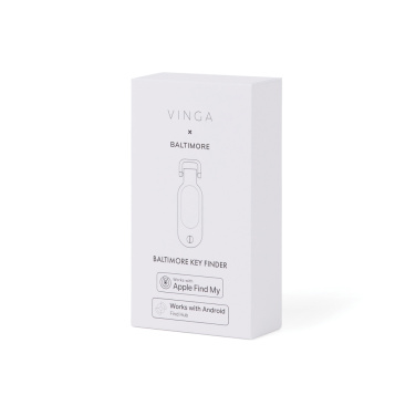 Logotrade logo dāvanas foto: VINGA Baltimore RCS atslēgu organizators ar meklētāju (Dual)