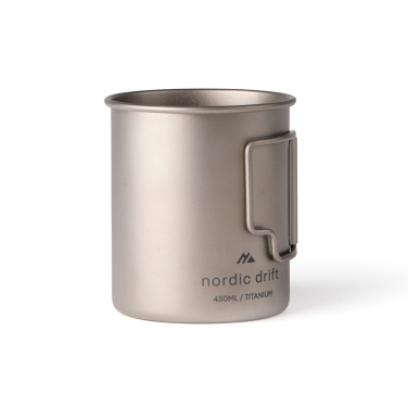 Logotrade dāvanas foto: Nordic Drift Trail Ultra Light Titanium 450ml krūze