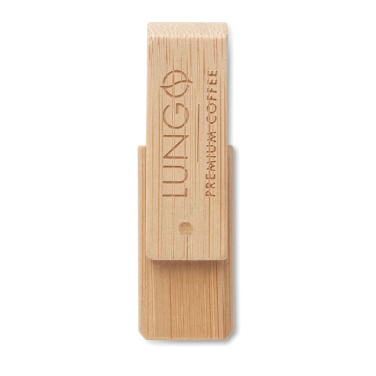Logotrade Ideja dāvanas foto: Bambusa USB atmiņa