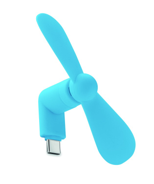 Logotrade logo dāvanas foto: Pārnēsājams USB-C ventilators