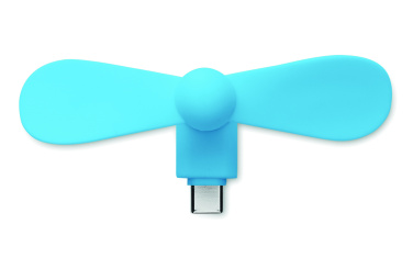 Logotrade biznesa dāvanas foto: Pārnēsājams USB-C ventilators