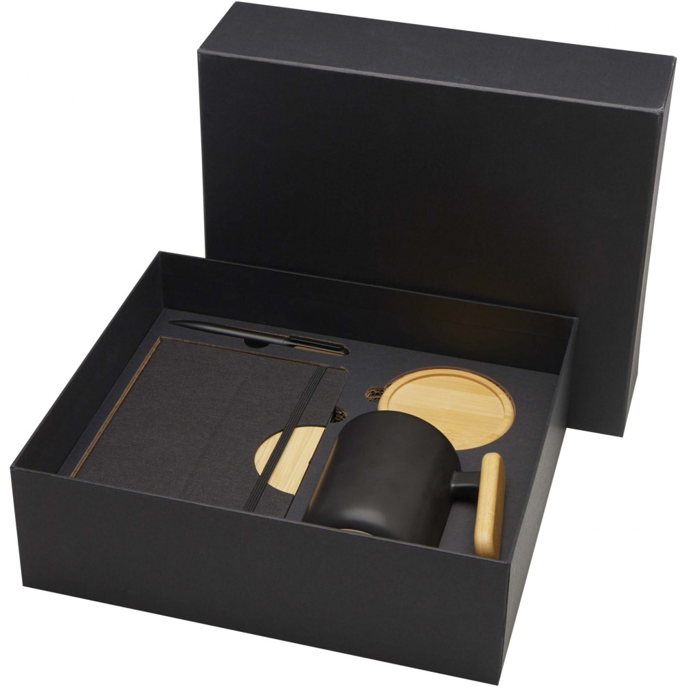 Лого трейд pекламные подарки фото: Laura подарочный набор из блокнота формата А5 и шариковой ручки