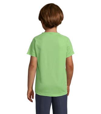 Лого трейд бизнес-подарки фото: SPORTY KIDS T-SHIRT 140g