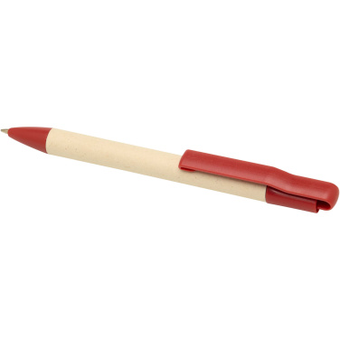 Логотрейд бизнес-подарки картинка: Liliana шариковая ручка из бумаги сахарного тростника (синие чернила)