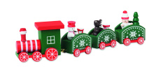 Wooden Christmas train