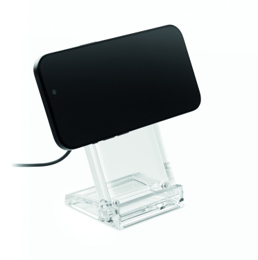 Логотрейд pекламные cувениры картинка: Acrylic wireless charger 15W