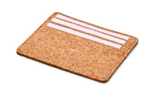 Cork cardholder with RFID