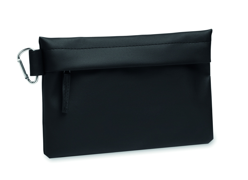 Логотрейд pекламные продукты картинка: Organizer pouch in 600D RPET