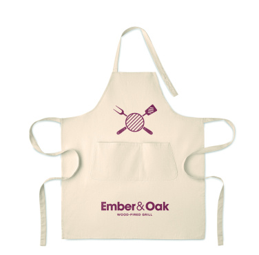 Логотрейд бизнес-подарки картинка: Organic cotton apron 240 gr/m²