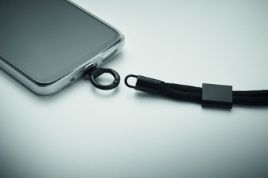 Логотрейд pекламные продукты картинка: RPET phone wrist cord