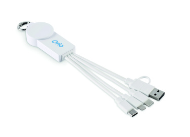 Лого трейд pекламные подарки фото: 2 in 1 charging cable type-C