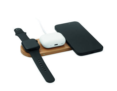 Логотрейд бизнес-подарки картинка: 3 in 1 15W wireless charger
