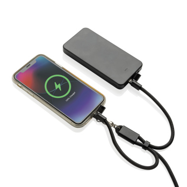 Логотрейд pекламные подарки картинка: Регулируемый ремешок для телефона LoopAmp RCS RPET, кабель 60 Вт