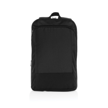 Логотрейд pекламные подарки картинка: Тонкий рюкзак Flexpack Aware™ RPET для ноутбука 15,6 дюйма с возможностью расширения